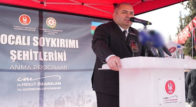Hocalı Soykırımı Şehitleri Keçiören'de Anıldı
