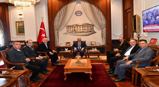 Başkan Semiz, Trabzon Valisi Yıldırım’ı Ziyaret Etti