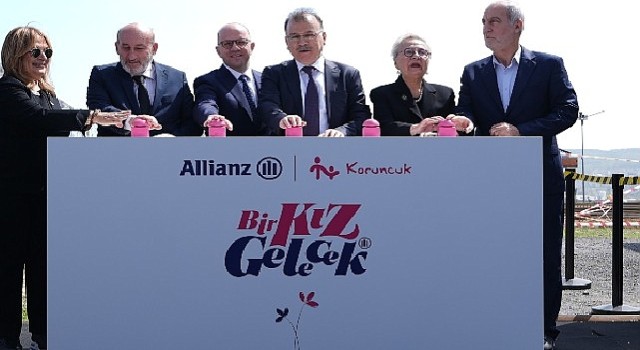 Koruncuk Vakfı, Allianz Türkiye'nin desteğiyle yeni bir yurt binasının temellerini attı