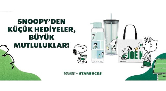 Starbucks'tan Joe Kind Snoopy Koleksiyonu