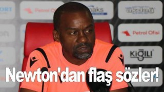 Eddie Newton maçın ardından konuştu