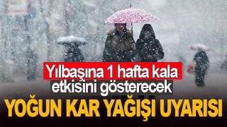 Meteoroloji’den hava durumu ile sağanak yağış ve kar uyarısı!