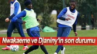 Trabzonspor'da sakatlık yaşayan Nwakaeme'den haber geldi.
