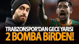 Trabzonspor Yunus Mallı ve Bakasetas'ı KAP'a bildirdi.