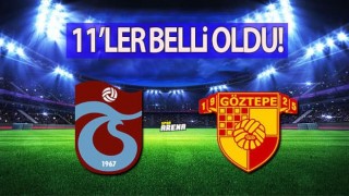 Trabzonspora'un Göztepe maçı 11'i belli oldu