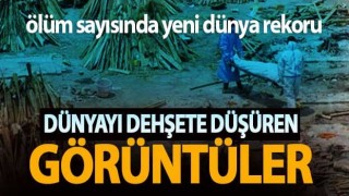 Dünyayı dehşete düşüren görüntüler!