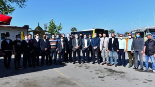 Murat Zorluoğlu personeliyle bayramlaştı