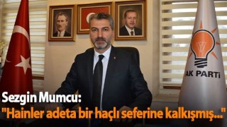 Sezgin Mumcu: "Hainler adeta bir haçlı seferine kalkışmış..."