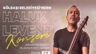 Ankara’nın Başkent Oluşunun 98. Yılı Haluk Levent İle Kutlanacak