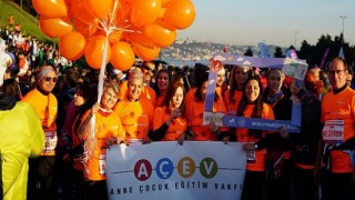 Maratonda atılan adımlar renkli çocuk kitaplarına dönüşecek