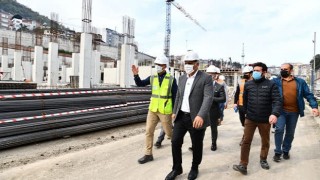 BaşkanZorluoğlu proje çalışmalarını yerinde inceledi