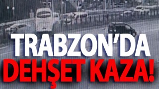 Trabzon'da feci kaza