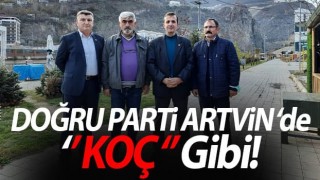 Doğru parti Artvin'de "Koç" gibi