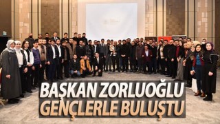 Başkan Zorluoğlu, Gençlerle Buluştu