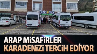 Arap misafirler Karadenizi tercih ediyor! Bitkimix