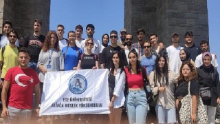 Aliağa Meslek Yüksekokulu öğrencileri Çanakkale’yi ziyaret etti