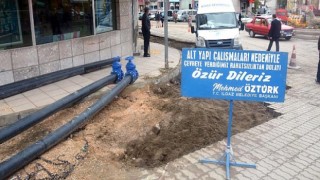 Başkan Öztürk: “Altyapı İlk Önceliğimiz”
