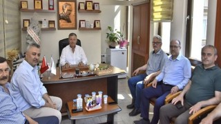 Belediye Başkanı Ulaş Yurdakul’dan Malkara Süt Üreticiler Birliği Başkanı Osman Turgutlugil’e Ziyaret