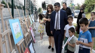 Bilgi Evi Öğrencilerinden Renkli Sergi... Osmangazi Belediyesi