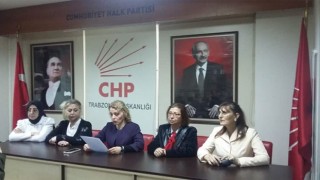 CHP İl Başkanı Ayşe Nil Bektaş'ın basın açıklaması