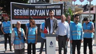 Deva Partisi Karaman İl Teşkilatı’ndan Açıklama