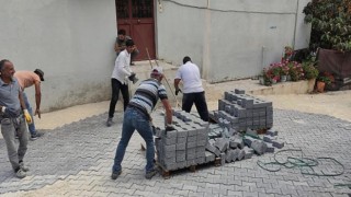 Yenişehir Belediyesi yol yapım çalışmalarına kırsalda da devam ediyor