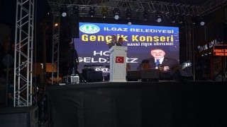 Ilgaz’da Gençlik Konserle Coştu