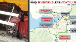 İzmir’de Yılın İlk 6 Ayının En “Kara Noktası” Yine DGM Köprüsü