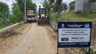 İzmit’te Kırsal Mahallelere Yeni Altyapı Hatları