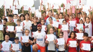 Aquatlon yarışlarında 86 sporcunun 36’sı Yenişehir Belediyesi adına yarıştı