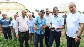 Başkan Büyükakın, ”Tarıma destek veriyoruz çünkü memleketimize sevdalıyız”