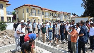 Çamyuva Kapalı Pazar Yerinin Temeli Atıldı