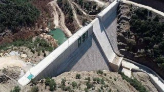 Kelebek Barajı’nda su tutuldu
