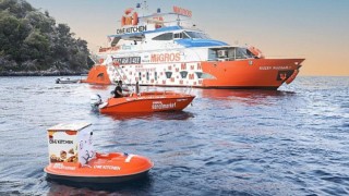 Migros Deniz Market’ten dünyada bir ilk: Deniz üstü bulut mutfak ve insansız teslimat teknesi hizmete girdi