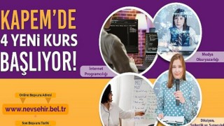 Nevşehir Kapem’de 4 Yeni Kurs Açılıyor