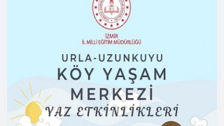 Urla Uzunkuyu Köy Yaşam Merkezi Yaz Etkinlikleri Başladı