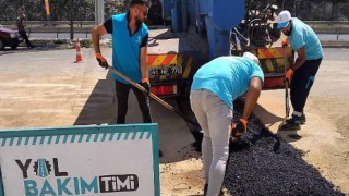 Yol Bakım Timi kentin yollarını nakış gibi işliyor