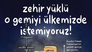 Zehir taşıyan “Sao Paulo” gemisinin geri dönmesi için 88 binden fazla kişi imza attı