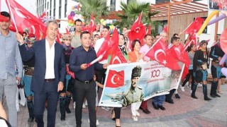 Karaburun ve Mordoğan’da 100’üncü yıla yakışan kurtuluş coşkusu!