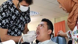 Özel bireylere ağız ve diş sağlığı taraması