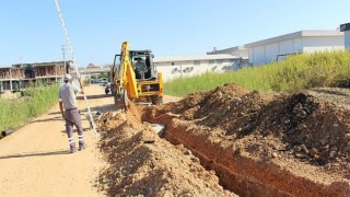 Antalya Büyükşehir’den Manavgat’ta kanalizasyon imalatı
