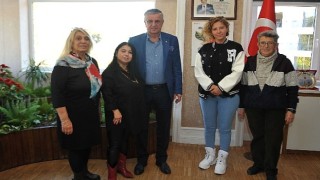 Kadın dernek ve platform başkanları Kemer Belediyesi'nde