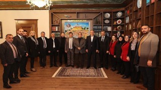 MHP Yönetiminden Nevşehir Belediye Başkanı Dr. Mehmet Savran'a Ziyaret