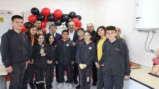 Mudanya Belediyesi'nden Öğrencilere Fen Bilimleri Laboratuvarı