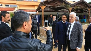 Muğla Büyükşehir Belediye Başkanı Dr. Osman Gürün, Yatağan Muhtarlarıyla bir araya geldi