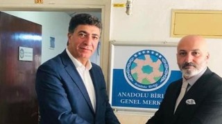 AK Parti Bornova İlçe Başkanı Veysel Güldoğan'dan Anadolu Birliği'ne Deprem Ziyareti
