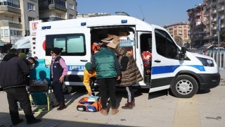 Antalya Büyükşehir Belediyesi sağlık ekipleri Hatay'da