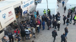 Antalya Büyükşehir Hatay'da yaraları sarmak için canla başla çalışıyor