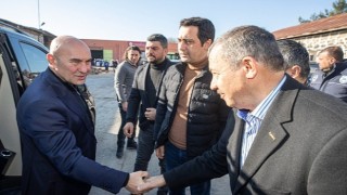 Başkan Soyer, Erzin Belediye Başkanı Elmasoğlu'nu ziyaret etti “Bilimin ışığında ilerlemek zorundayız”