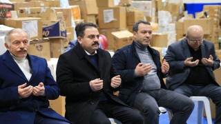 Bayrampaşa'da depremzedeler için Kur'an-ı Kerim okundu